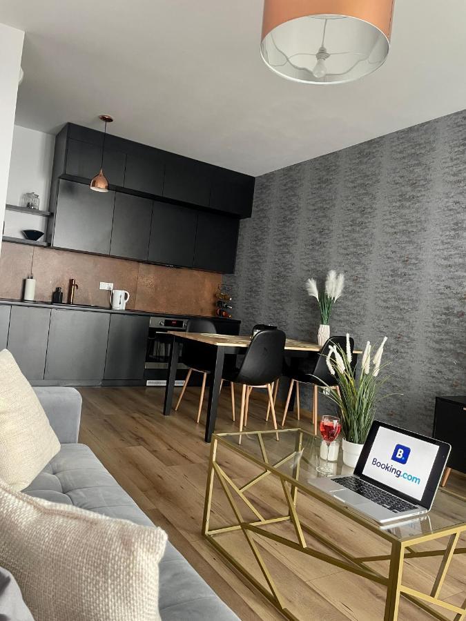 Apartament Drewnowska Przy Manufakturze Łódź Esterno foto