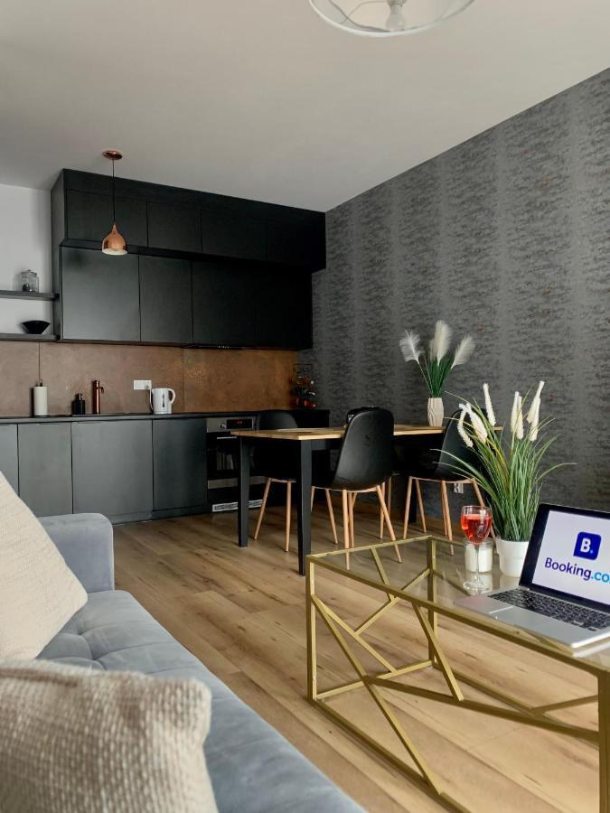 Apartament Drewnowska Przy Manufakturze Łódź Esterno foto