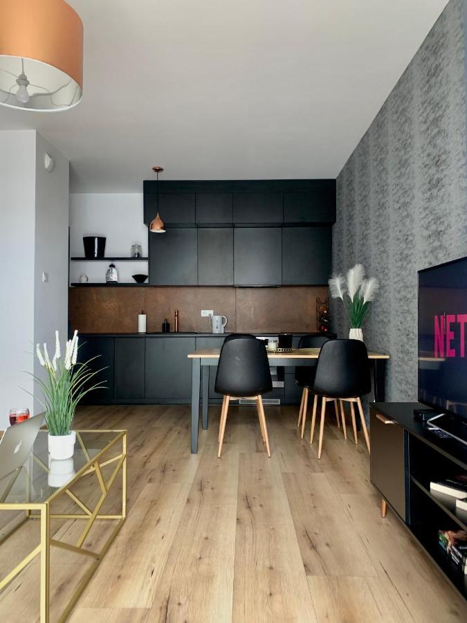 Apartament Drewnowska Przy Manufakturze Łódź Esterno foto